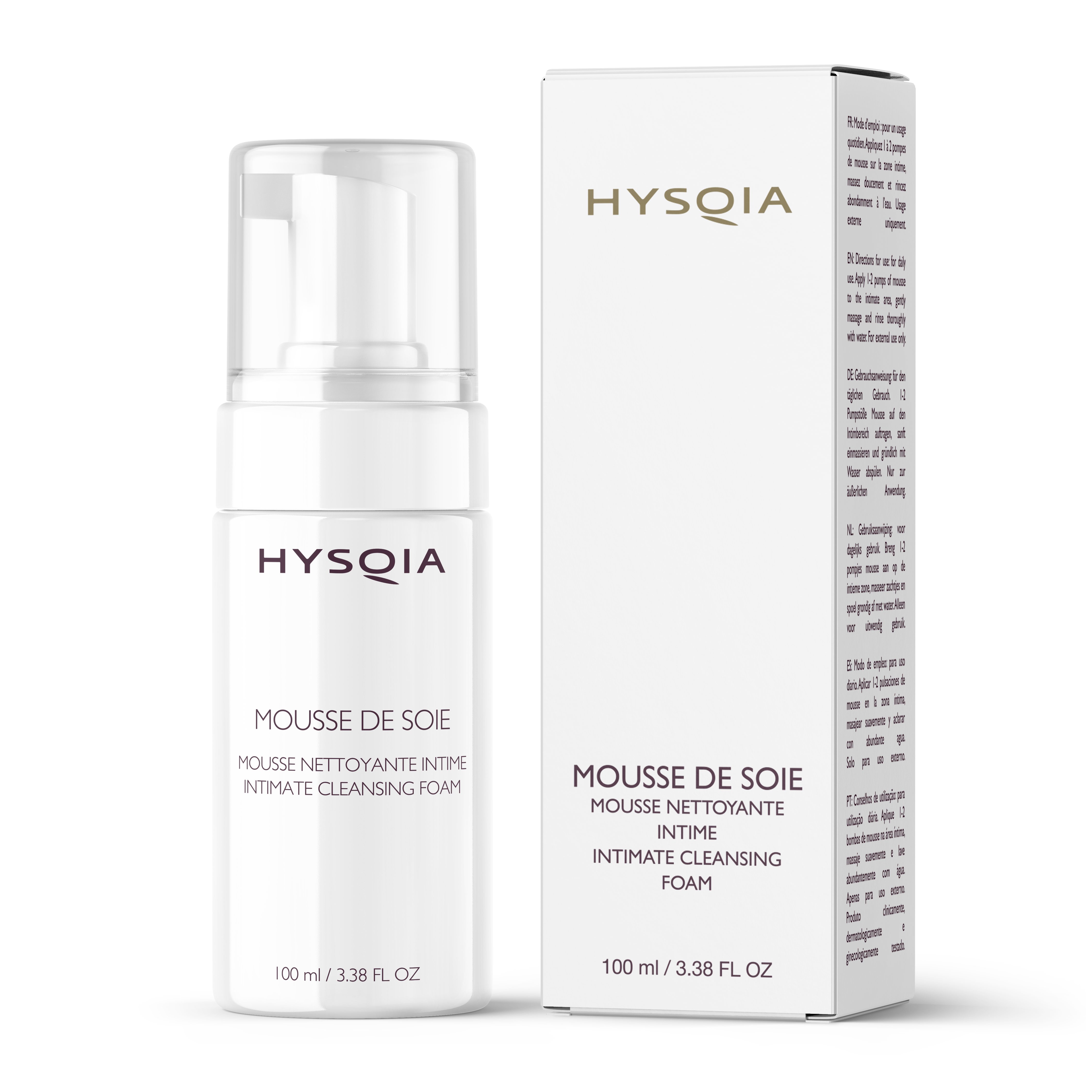 Мус-пінка для інтимної гігієни Шовковий мус Hysqia Hysqia Mousse De Soie, 100 мл