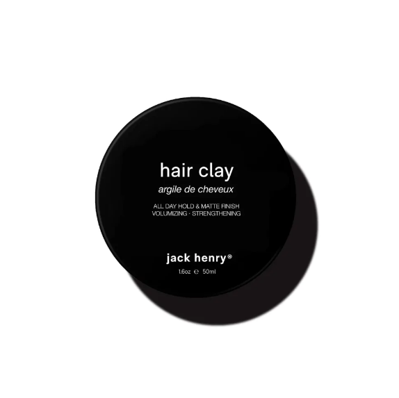 Матуюча глина сильної фіксації Jack Henry Hair Clay, 50 мл