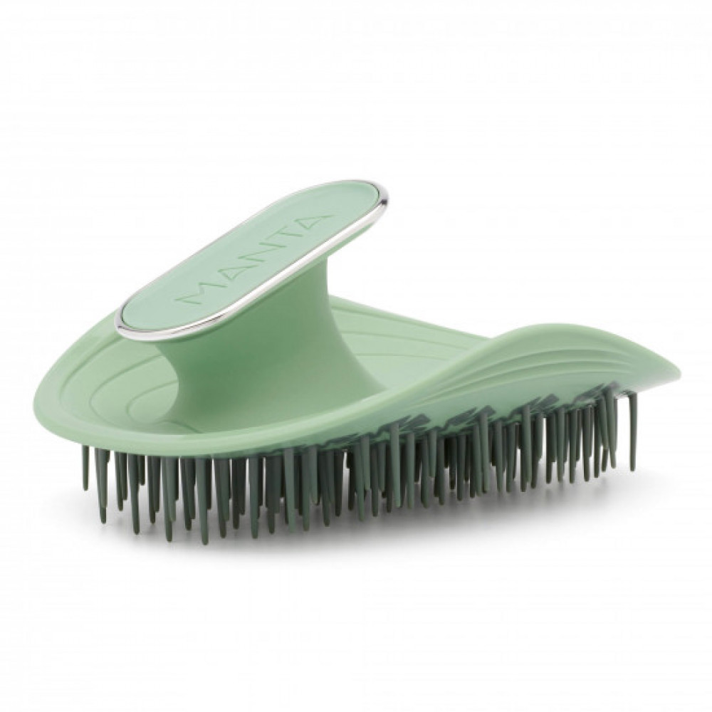 Щітка для волосся зелена шавлія Manta Healthy Hair Brush Sage Green