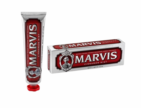 Зубна паста м’ята та кориця Marvis Cinnamon Mint, 85 мл