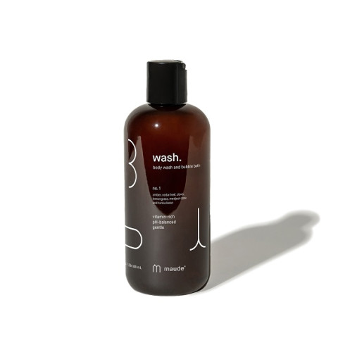 Гель для душу та піна для ванни №1 амбра, кедр та лемонграс Maude Wash no.1, 355 мл