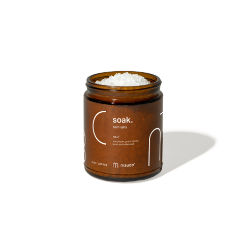 Мінеральна сіль для ванни №2 рожевий перець та бальзам гурджун Maude Soak no.2, 227 г