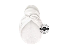 Рушник-тюрбан з натуральним шовком Mon Mou Soft Silk Turban White