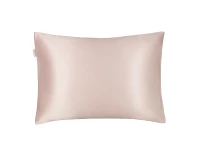 Наволочка з натурального шовку та сатину Mon Mou Soft Silk Pillowcase Nude