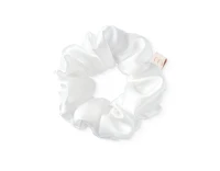 Об’ємна резинка з натурального шовку Mon Mou Silk Large Scrunchie White