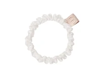 Тонка резинка з натурального шовку Mon Mou Silk Slim Scrunchie White