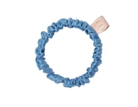 Тонка резинка з натурального шовку Mon Mou Silk Slim Scrunchie Blue