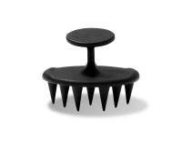 Силіконова щіточка для очищення шкіри голови Mon Mou Soft Scrub Brush Black