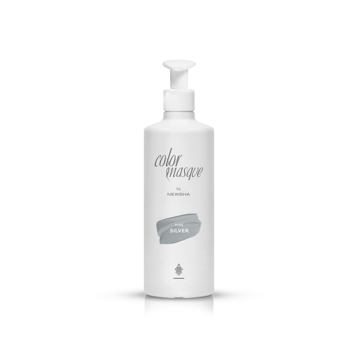 Кольорова маска Чисте срібло Newsha Color Masque Silver, 500 мл