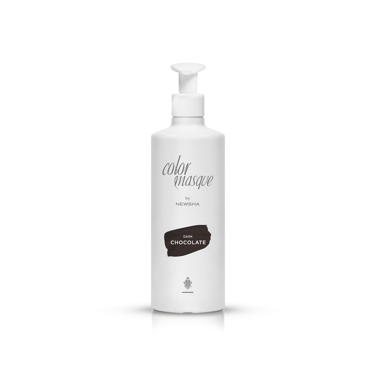 Кольорова маска Темний шоколад Newsha Color Masque Dark Chocolate, 500 мл