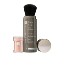 Мінеральна пудра з SPF 50 для всіх типів шкіри Тон №01 Brush & Go All Skin Type, 2х5 г