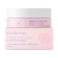 Освіжаючі патчі з екстрактом троянди Serve Chilled Rose Eye Gels, 15 пар