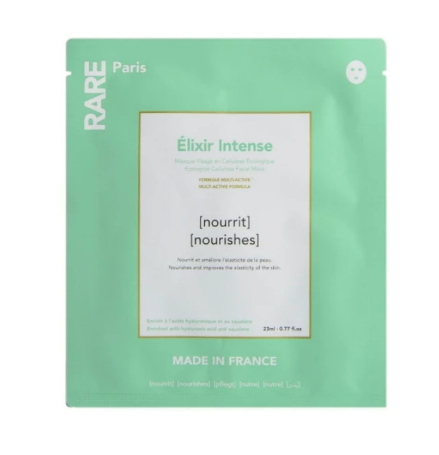 Поживна маска з гіалуроновою кислотою Rare Paris Élixir Intense Nourishing Face Mask, 23 мл