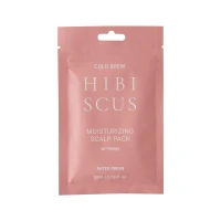 Зволожуюча маска з соком гібіскусу Cold Brew Hibiscus Moisturizing Scalp Pack, 50 мл