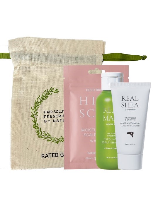 Набір мініатюр з шампунем Rated Green Mini Set Real Mary