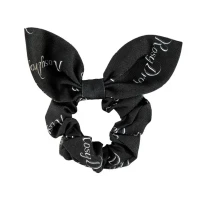 Резинка для волосся чорна Rosy Drop Black