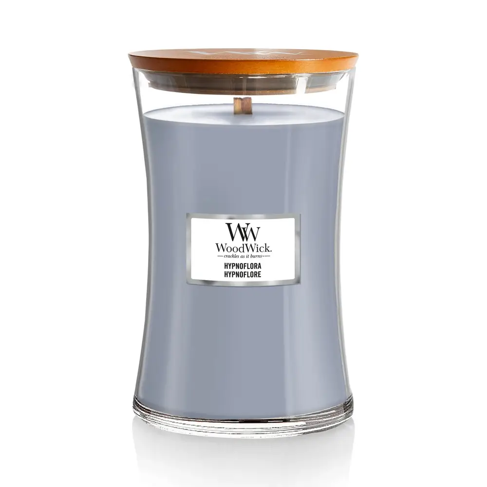 Ароматична свічка з ароматом груші та жасмину Woodwick Large Hypnoflora, 609 г