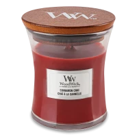 Ароматична свічка з ароматом ванілі та кориці Woodwick Mini Cinnamon Chai, 85 г