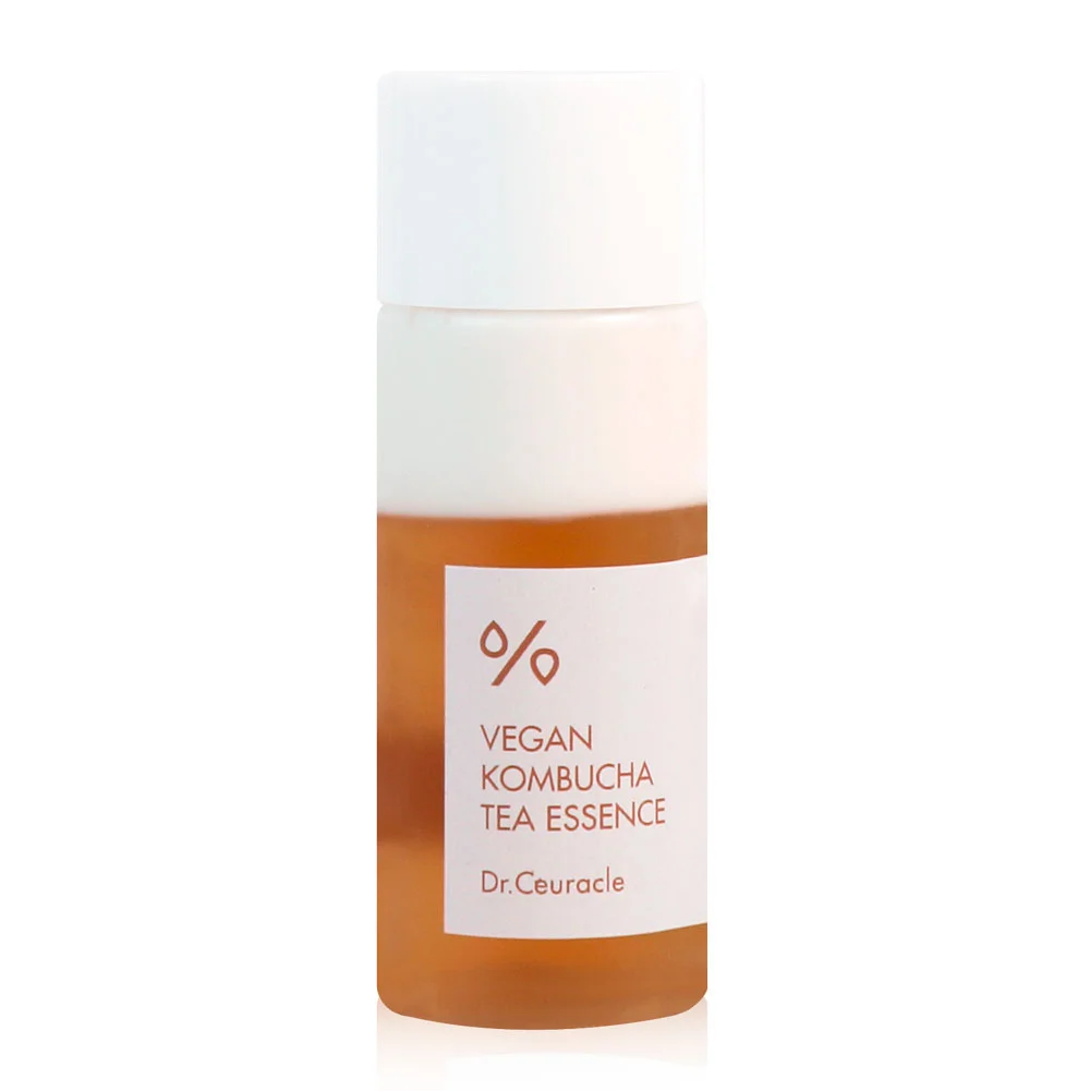 Веганська багатофункціональна кремова есенція Dr. Ceuracle Vegan Kombucha Tea Essence, 18 мл