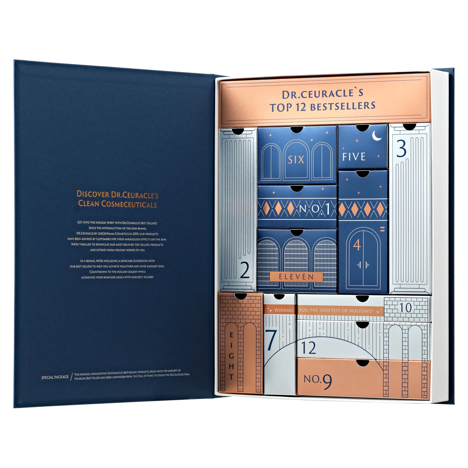 Подарунковий набір косметики "Адвент-календар" Dr. Ceuracle Advent Calendar