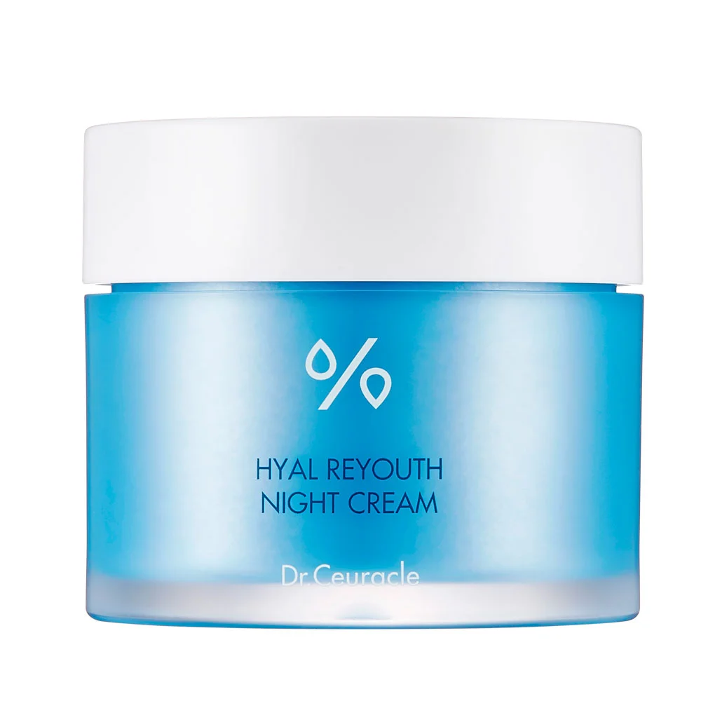 Зволожуючий нічний крем-маска з гіалуроновою кислотою Dr. Ceuracle Hyal Reyouth Night Cream, 60 г