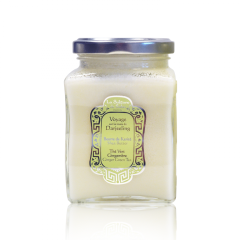 Масло каріте Зелений чай La Sultane De Saba Shea Butter The Vert Gingembre, 300 мл