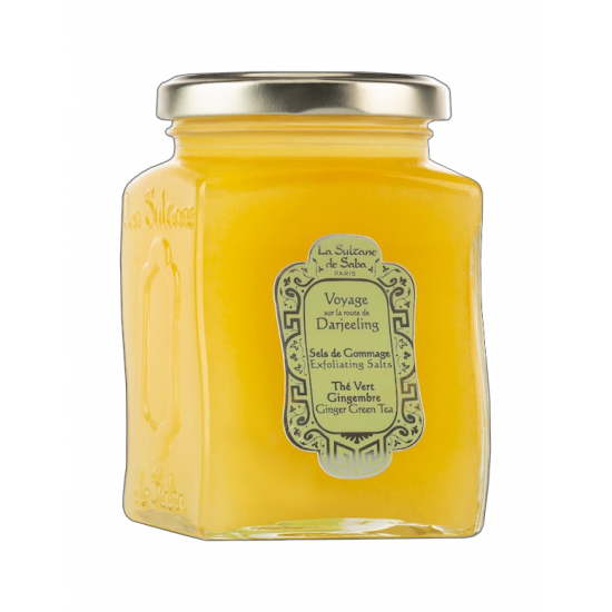 Сольовий скраб для тіла Зелений чай La Sultane De Saba Exfoliating Salts The Vert Gingembre, 300 мл