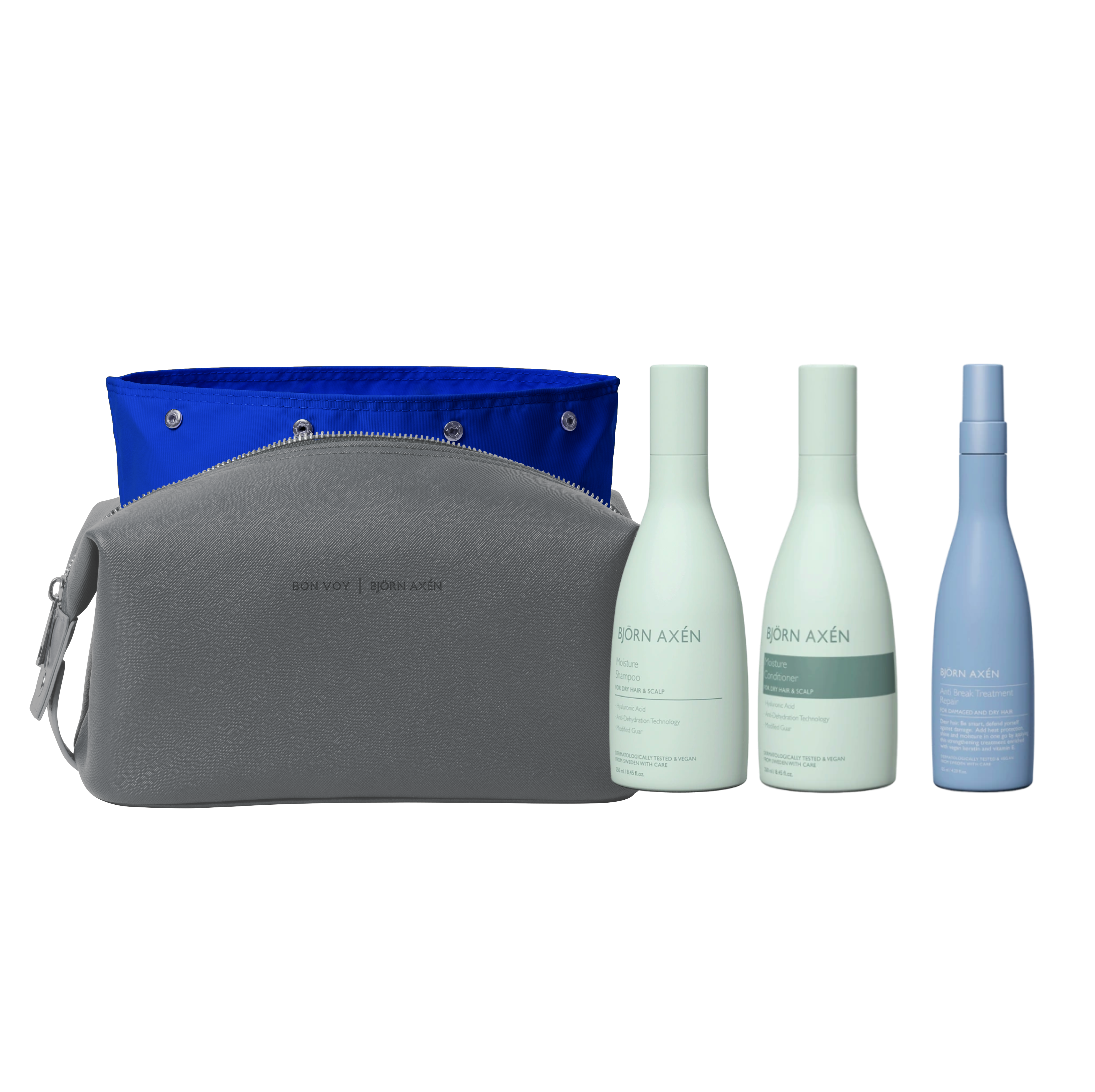 Лімітований набір засобів для волосся + косметичка Bjorn Axen Bon Voy