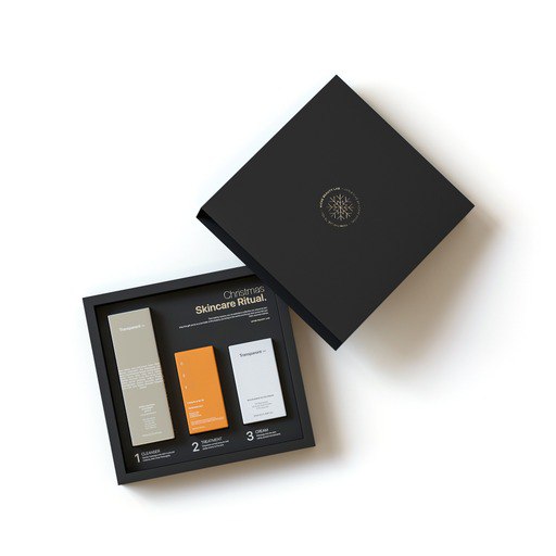 Подарунковий набір для сяяння шкіри обличчя Holiday Glow Ritual Set