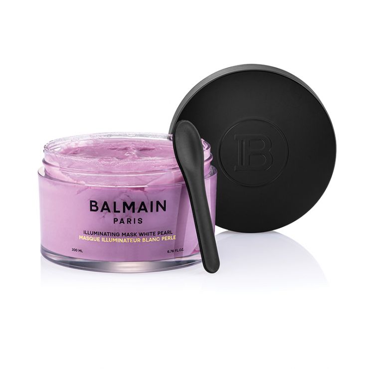 Освітлювальна маска для світлих відтінків блонд Balmain Illuminating Mask White Pearl, 200 мл