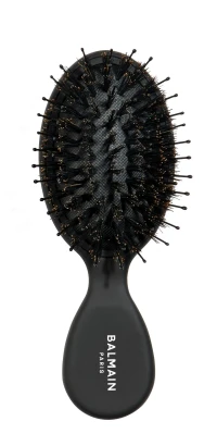Міні щітка з щетини кабана та нейлоновими стержнями Balmain Black Mini Spa Brush