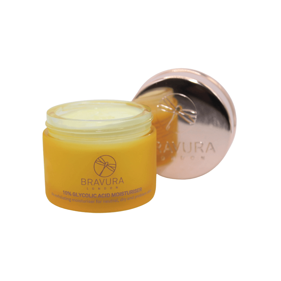 Нічний зволожуючий та відлущуючий крем Glycolic Acid 10% Moisturiser, 50 мл