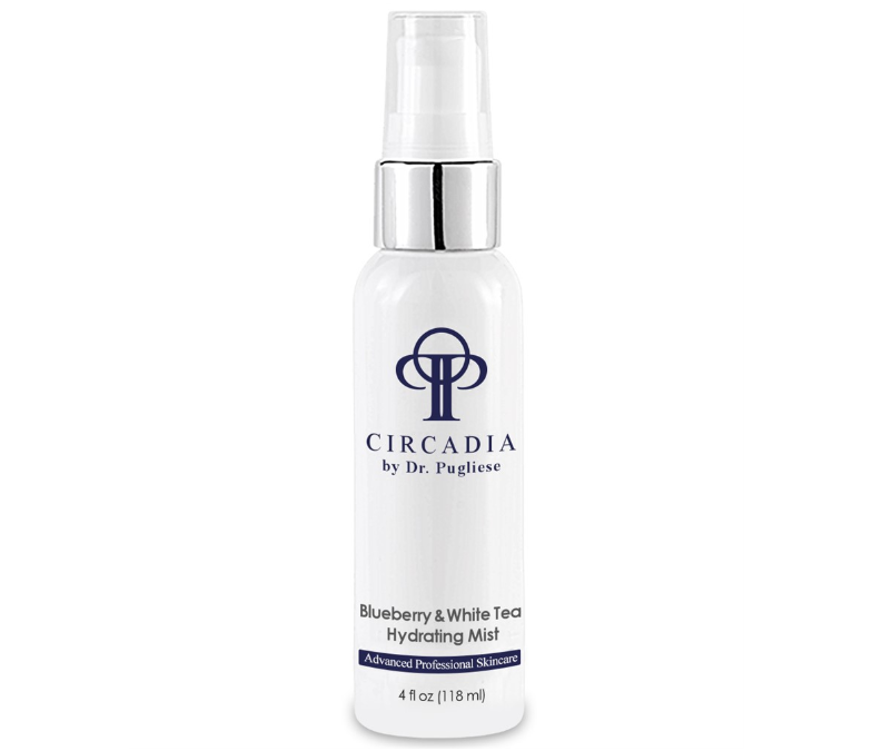 Зволожувальний спрей для обличчя Circadia Blueberry & White Tea Hydrating Mist, 118 мл