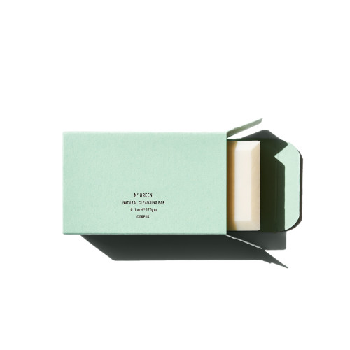 Натуральне очищаюче мило для тіла Corpus Natural Cleansing Bar № Green, 170 г