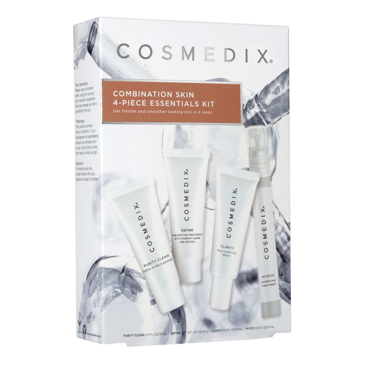 Набір для комбінованої та жирної шкіри Cosmedix Combination Skin Kit