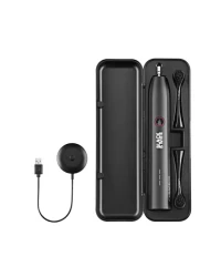 Звукова зубна щітка Curaprox Hydrosonic Black is White