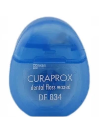Нитка міжзубна вощена з ароматом м’яти Curaprox DF 834, 5 м