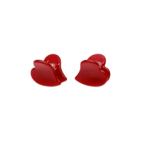 Набір крабиків Emi Jay Baby Heart Clip Set in Cherry Kiss