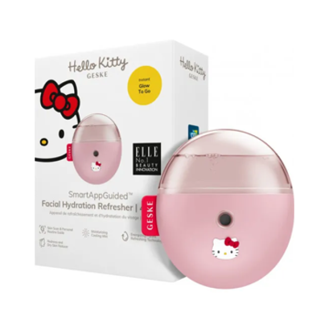 Електронний зволожувач обличчя Рожевий Geske Hello Kitty Facial Hydration Refresher 4 in 1 Pink